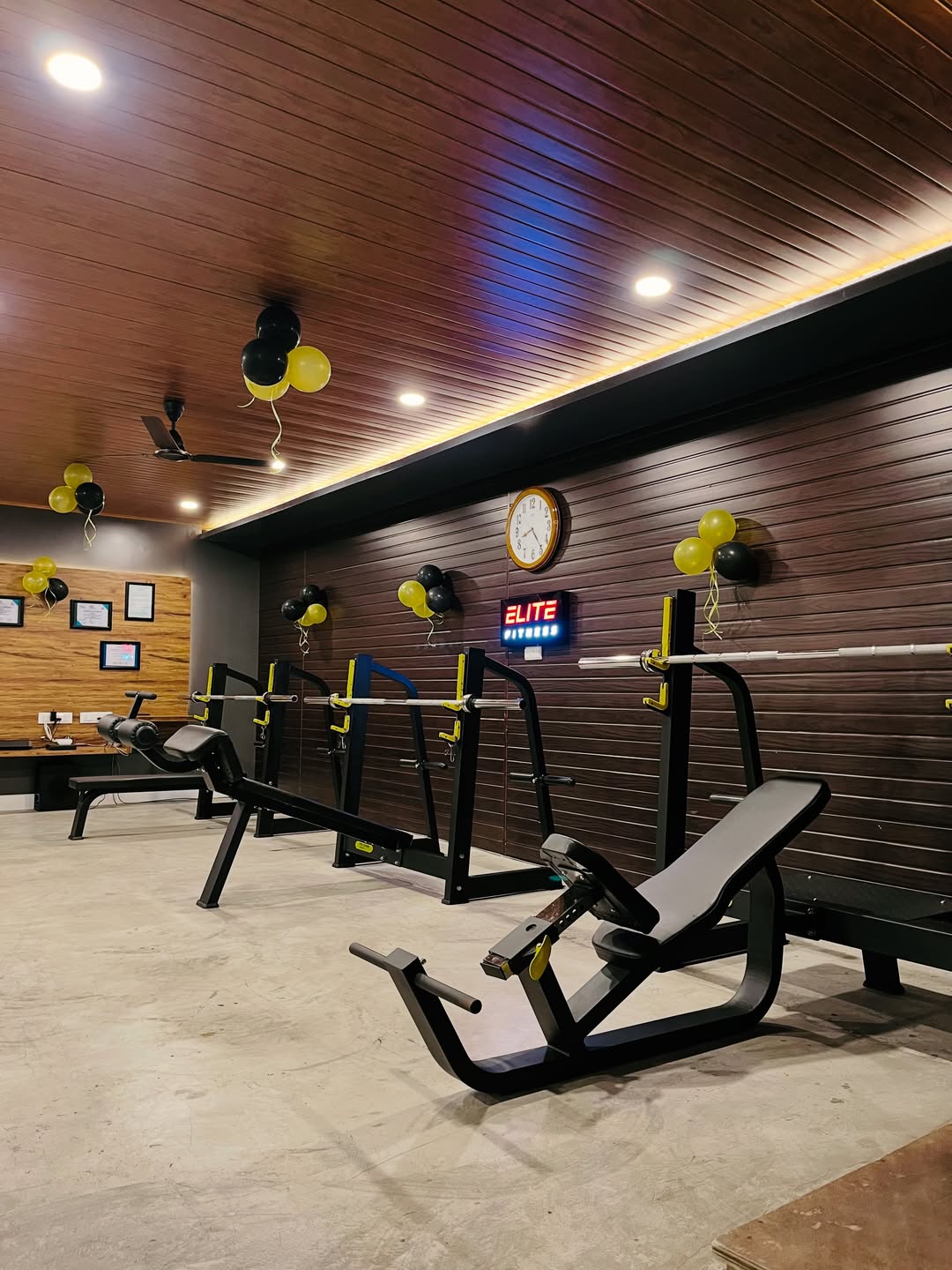 Sample gym interior view 16